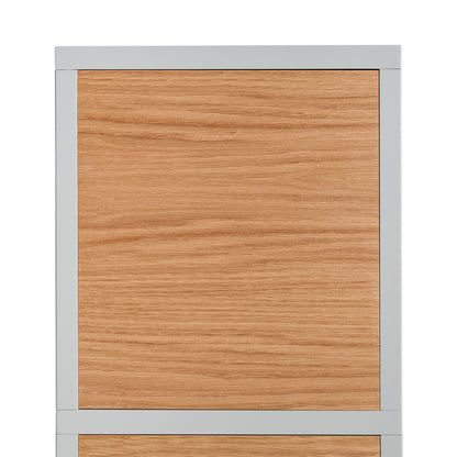 New Order Shelving - Combination 304 in Light Grey by HAY