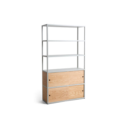 New Order Shelving - Combination 503 by HAY - Light Grey