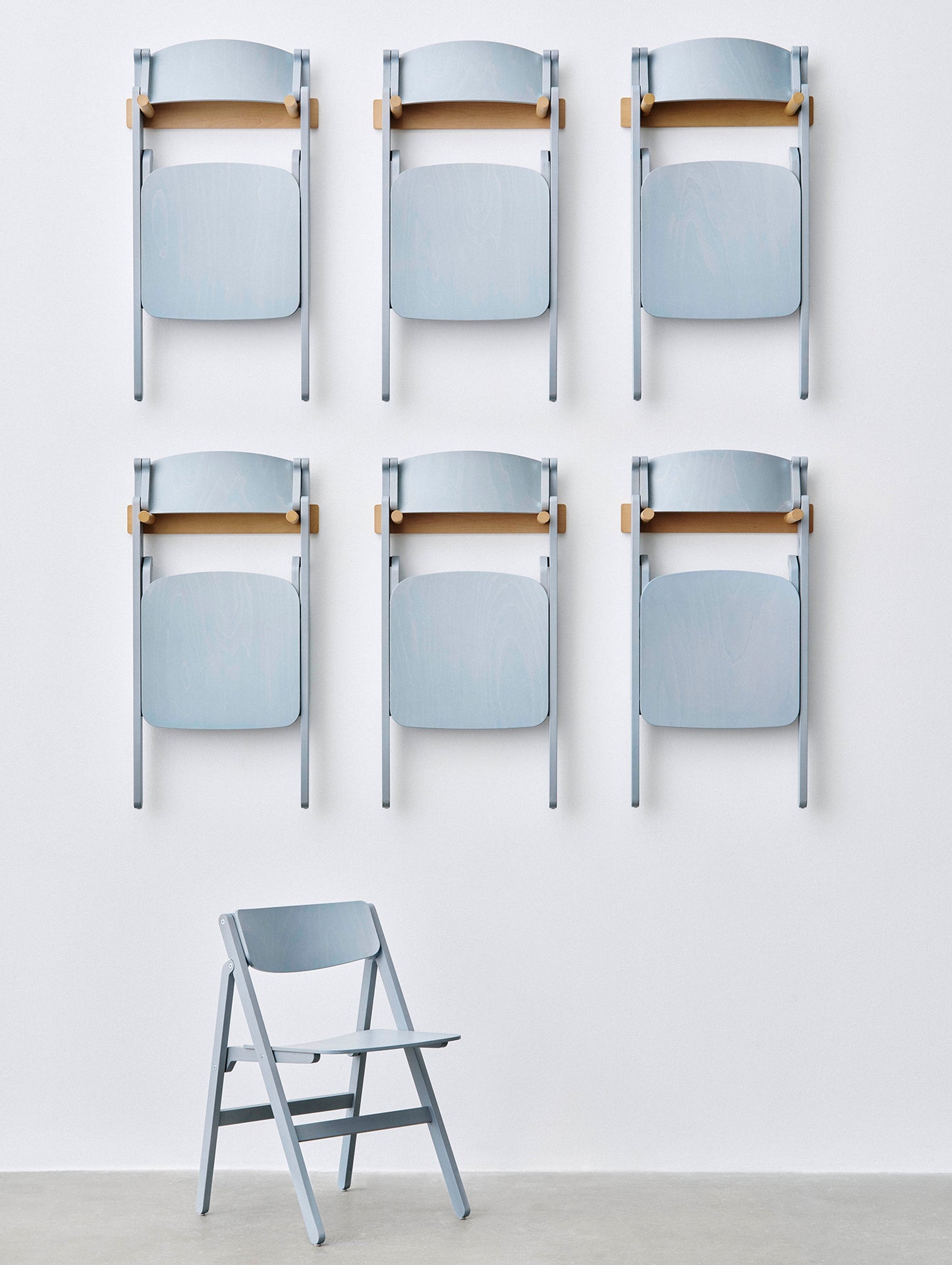 Backflip Chair by HAY - Cloud Blue