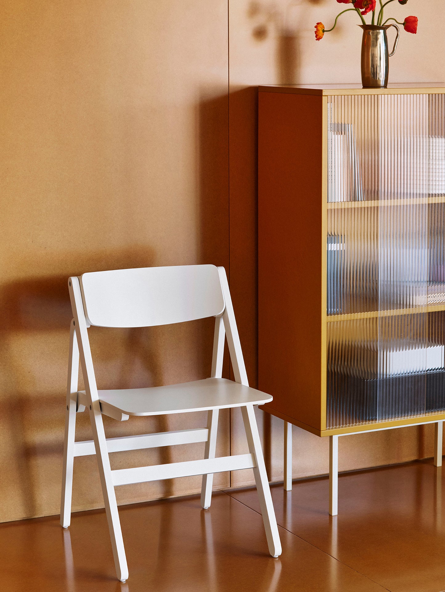 Backflip Chair by HAY - Cream White