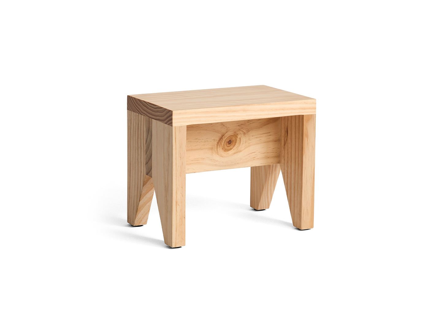 Manolito Stool by HAY - Short / Natural Pine
