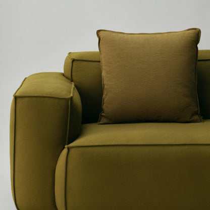 Mags Soft Sofa (Low Armrest) with Removable Cover - Individual Modules by HAY -  Steelcut 3 985
