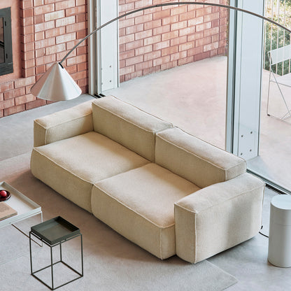Mags Soft 2.5 Seater Sofa (Low Armrest) with Removable Cover by HAY - Combination 1 /  Tartaglia 857