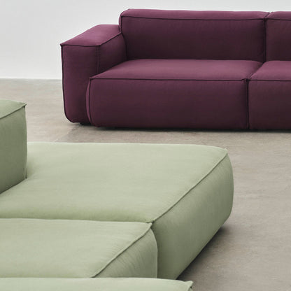 Mags Soft Sofa (Low Armrest) with Removable Cover by HAY  