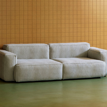 Mags Soft Sofa Removable Cover (Low Armrest) by HAY -  Turf Light Grey