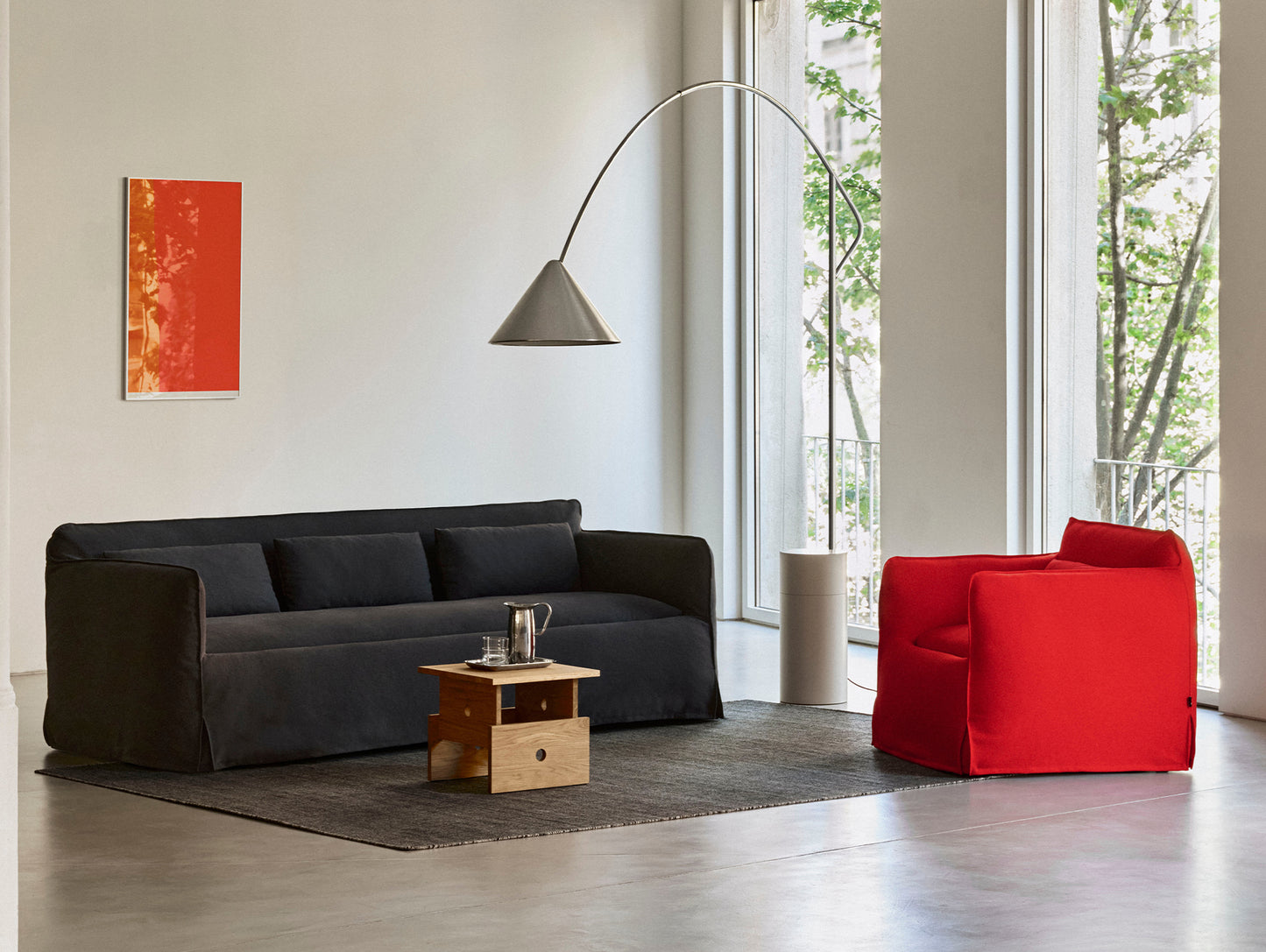 Mimi 3-Seater Sofa by HAY  - Osumi 07