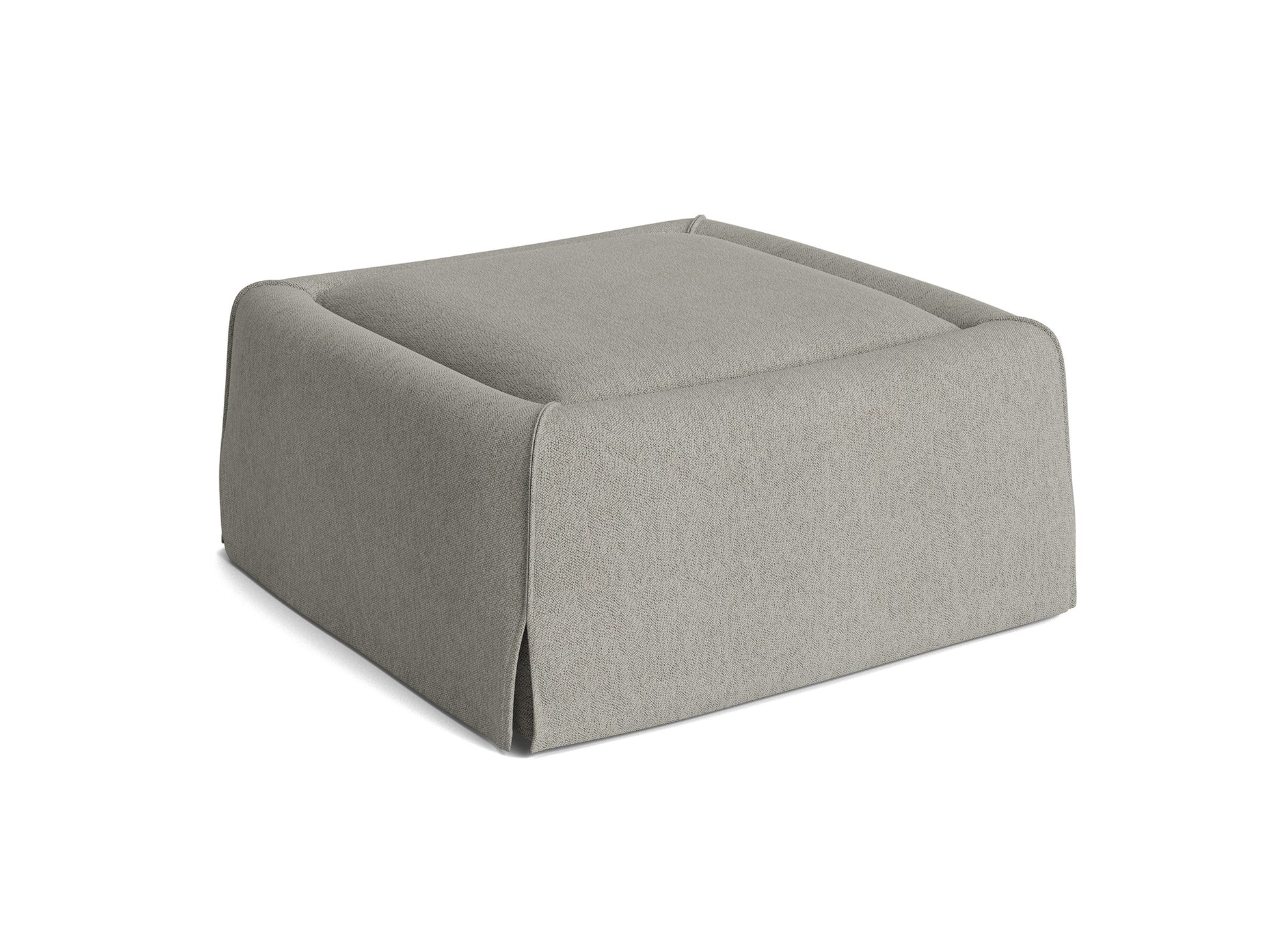 Mimi Ottoman by HAY - Turf Light Grey