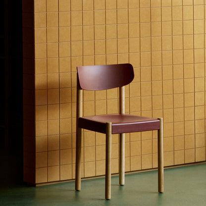 Pack Chair 10 by HAY - Hull Red / Oiled Oak