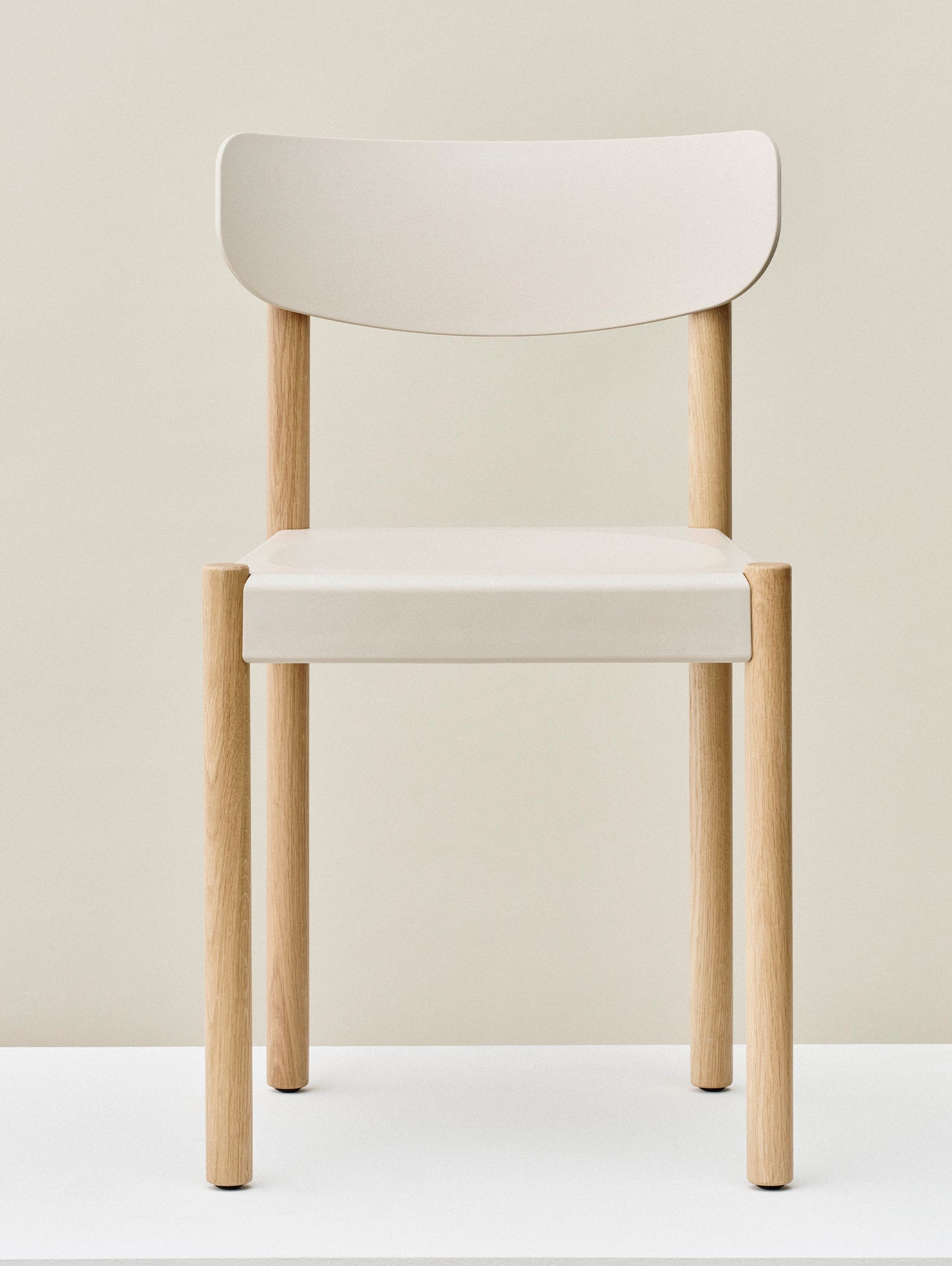 Pack Chair 10 by HAY - Chalk Grey / Oiled Oak
