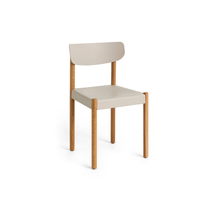 Pack Chair 10 by HAY - Chalk Grey / Oiled Oak