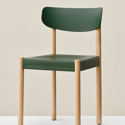 Pack Chair 10 by HAY - Palm Green / Oiled Oak