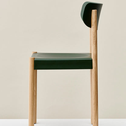 Pack Chair 10 by HAY - Palm Green / Oiled Oak