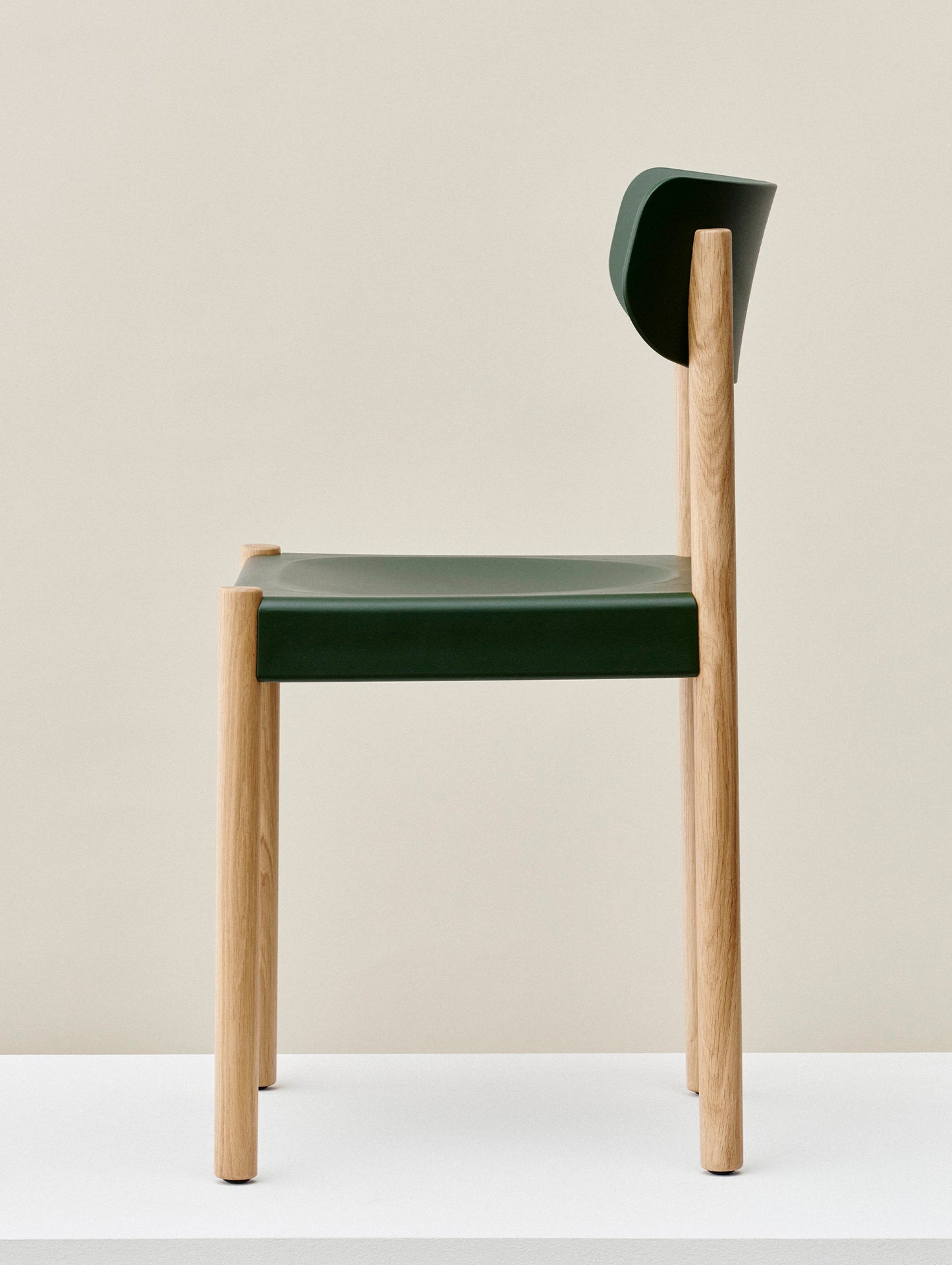 Pack Chair 10 by HAY - Palm Green / Oiled Oak