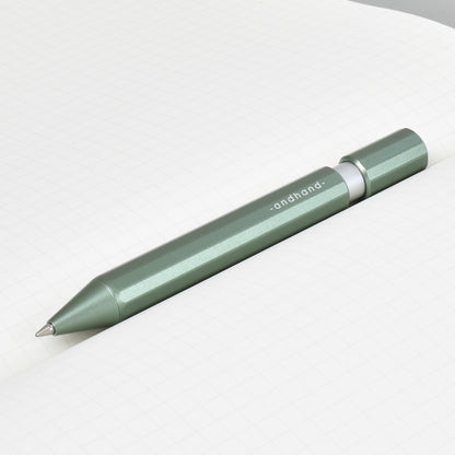 Aspect Retractable Pen by Andhand - Forest Green