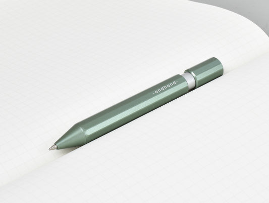 Aspect Retractable Pen by Andhand - Forest Green