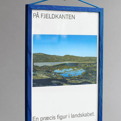 Frame - Colour Wood by Moebe - A3 / Blue Stained Birch