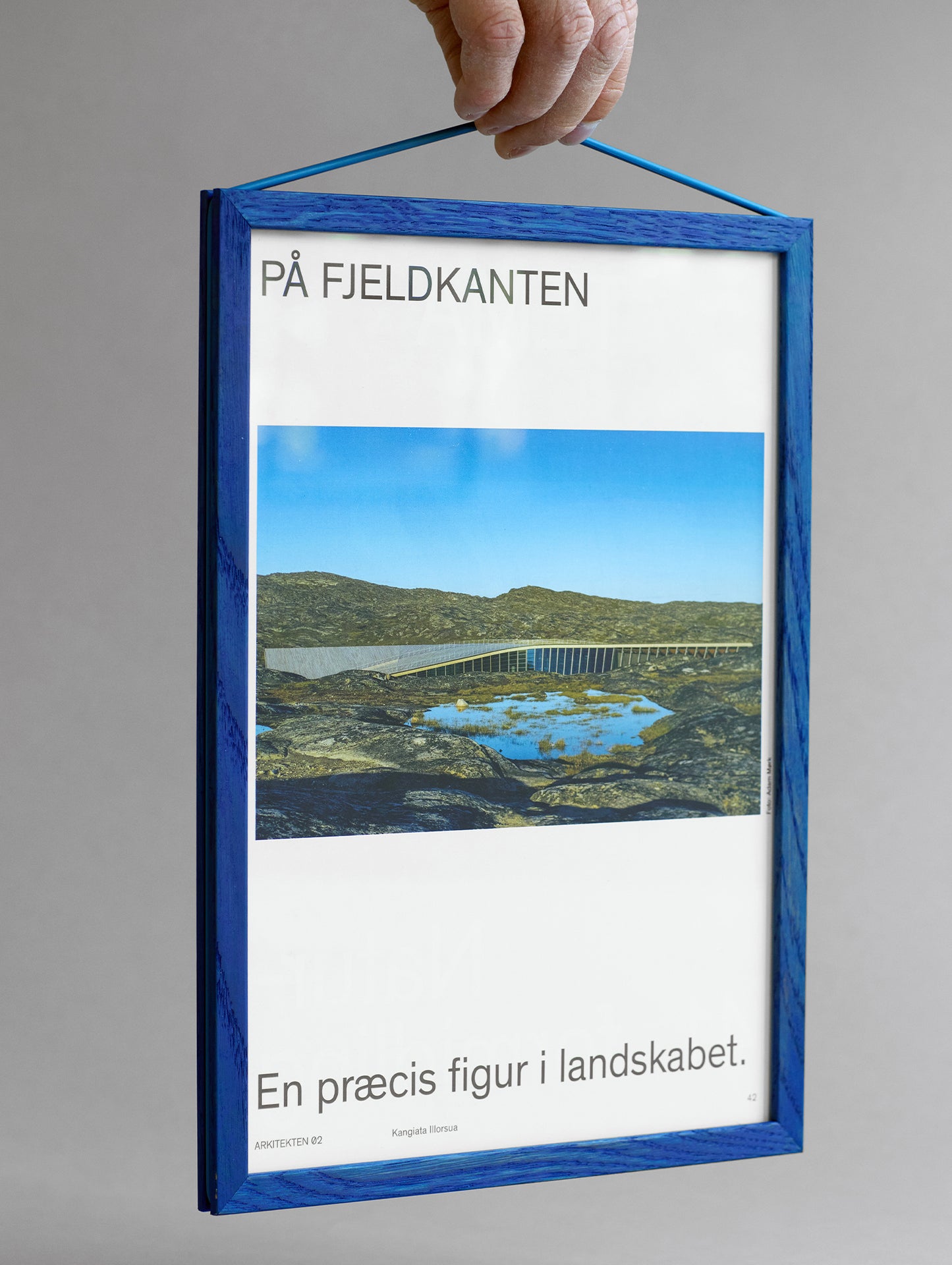 Frame - Colour Wood by Moebe - A3 / Blue Stained Birch