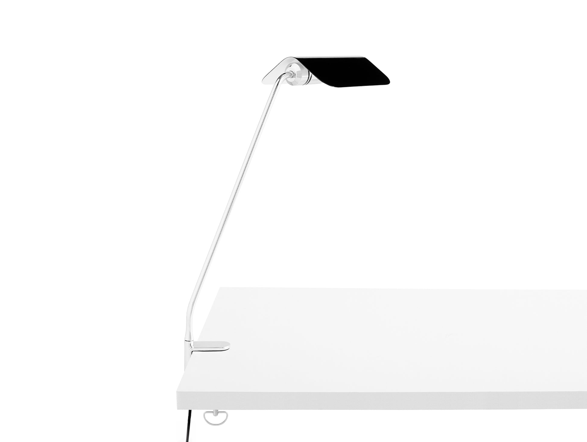 Apex Desk Clip Lamp by HAY - Iron Black