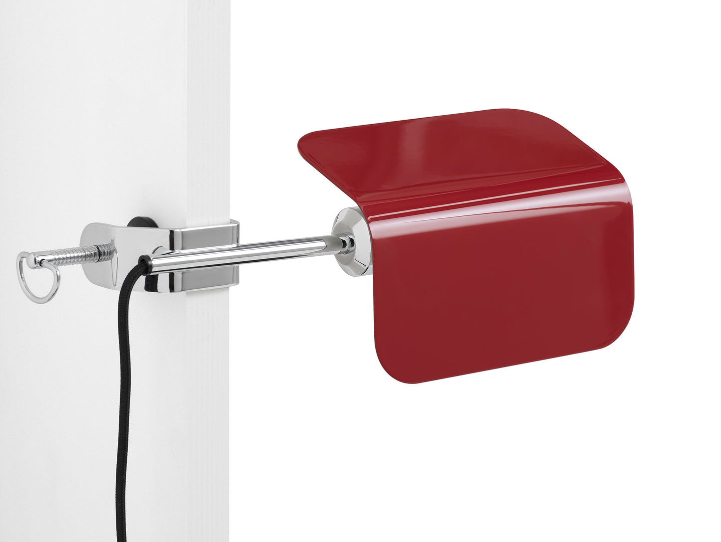 Apex Clip Lamp by HAY - Maroon Red