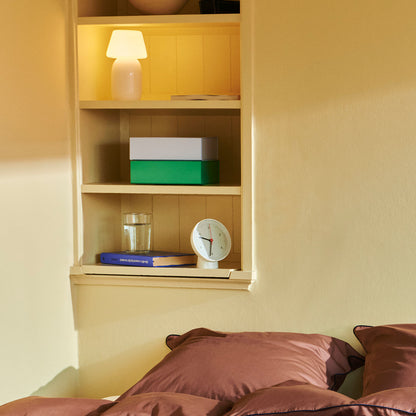 Table Clock by HAY - White