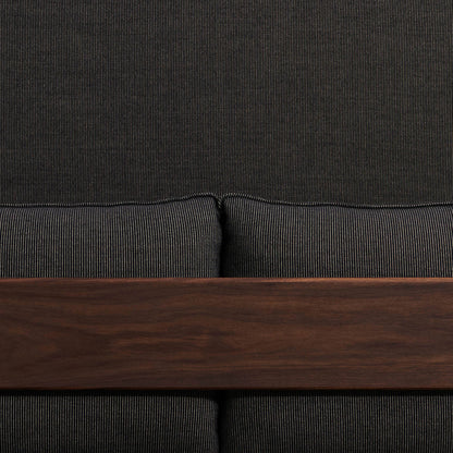 Arbour 2-Seater Sofa by HAY -  Oiled Waxed Walnut / Yuma 1010