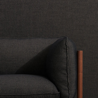 Arbour 2-Seater Sofa by HAY -  Oiled Waxed Walnut / Yuma 1010
