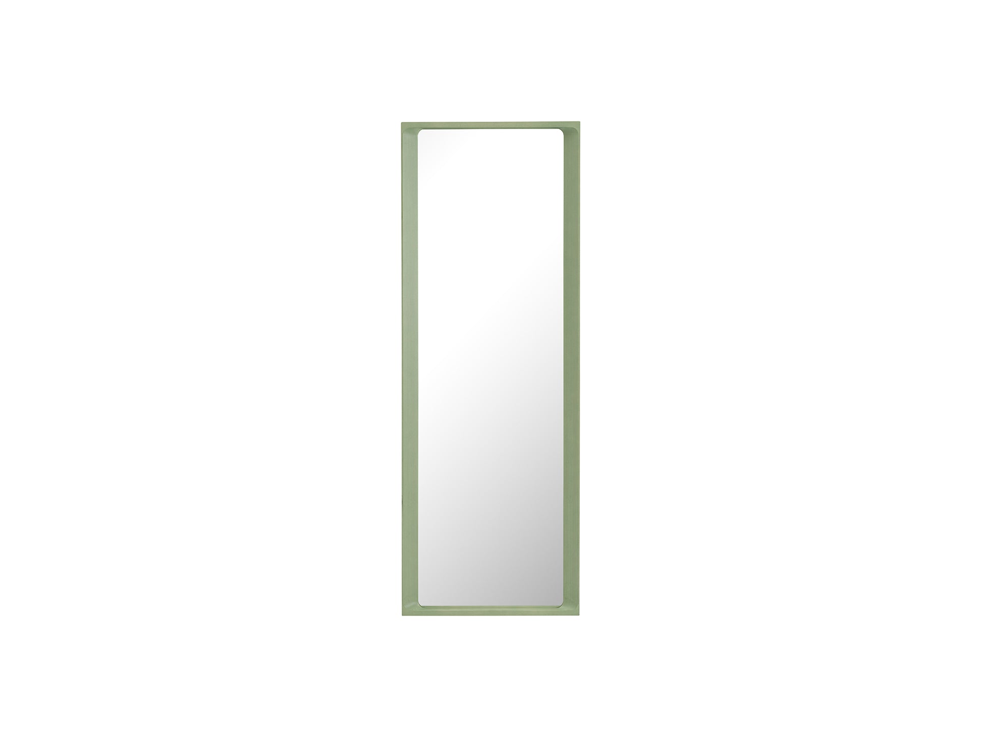 Arced Mirror by Muuto - Large / Light Green