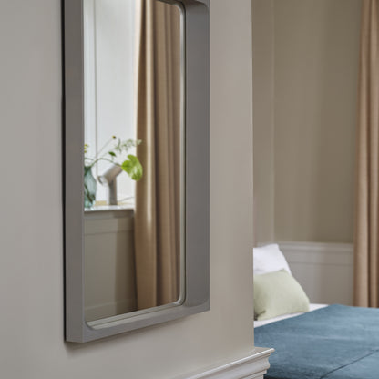 Arced Mirror by Muuto - Small / Grey