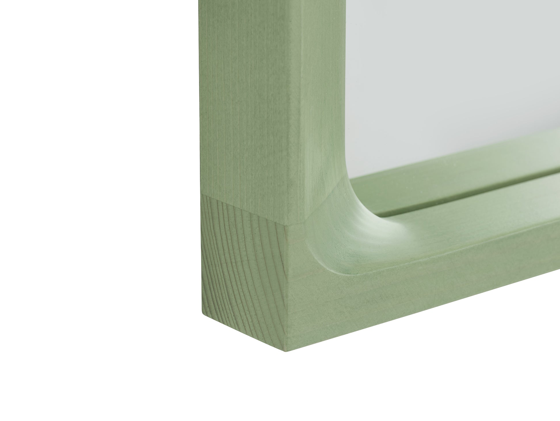 Arced Mirror by Muuto - Light Green