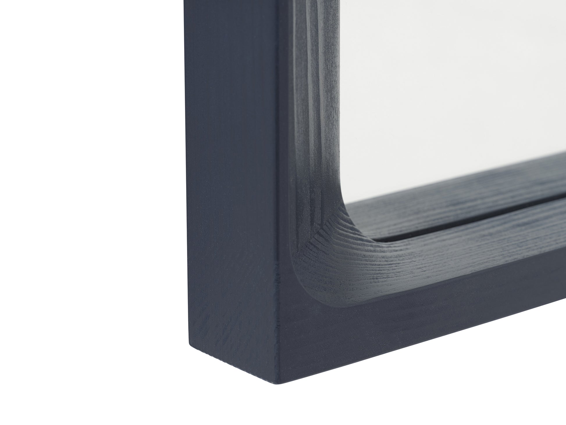 Arced Mirror by Muuto - Midnight Blue