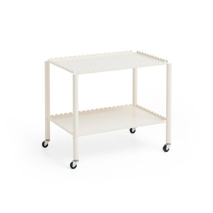 Arcs Trolley by HAY - Low / Eggshell