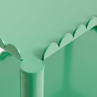 Arcs Trolley by HAY - Low / Jade Green