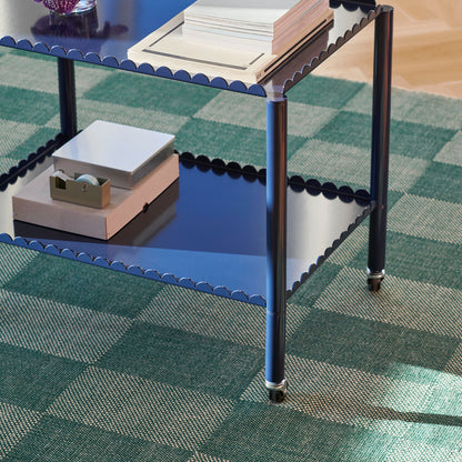 Arcs Trolley by HAY - Low / Steel Blue