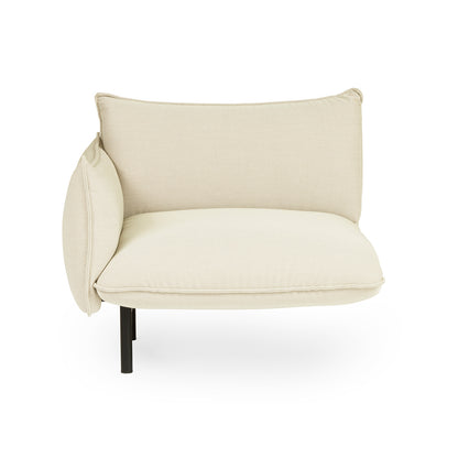 Ark Modular Sofa - Individual Modules by Normann Copenhagen / Left Armrest Module 100 (Sitting Right) / Steelcut Trio 3 205