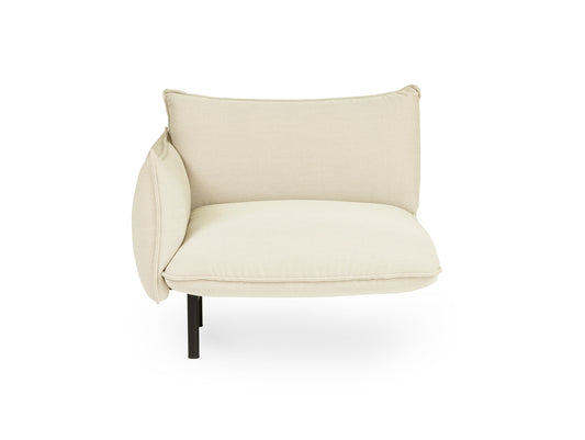 Ark Modular Sofa - Individual Modules by Normann Copenhagen / Left Armrest Module 100 (Sitting Right) / Steelcut Trio 3 205