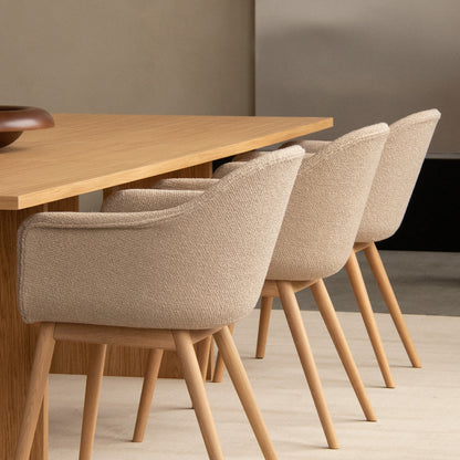 Harbour Chair with Wood Base