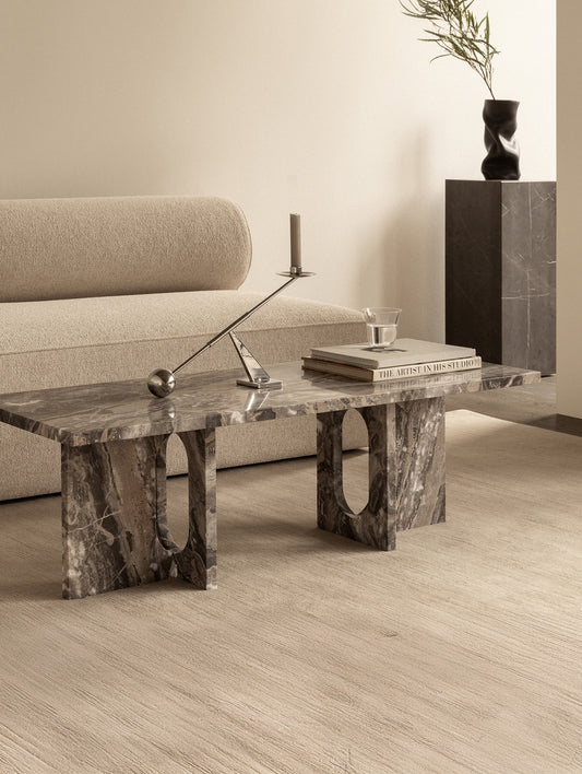 Androgyne Lounge Table by Menu - Grey Galaxy Marble