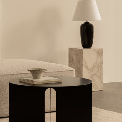 Plinth Tall - Sand Kunis Breccia Marble - Audo Copenhagen