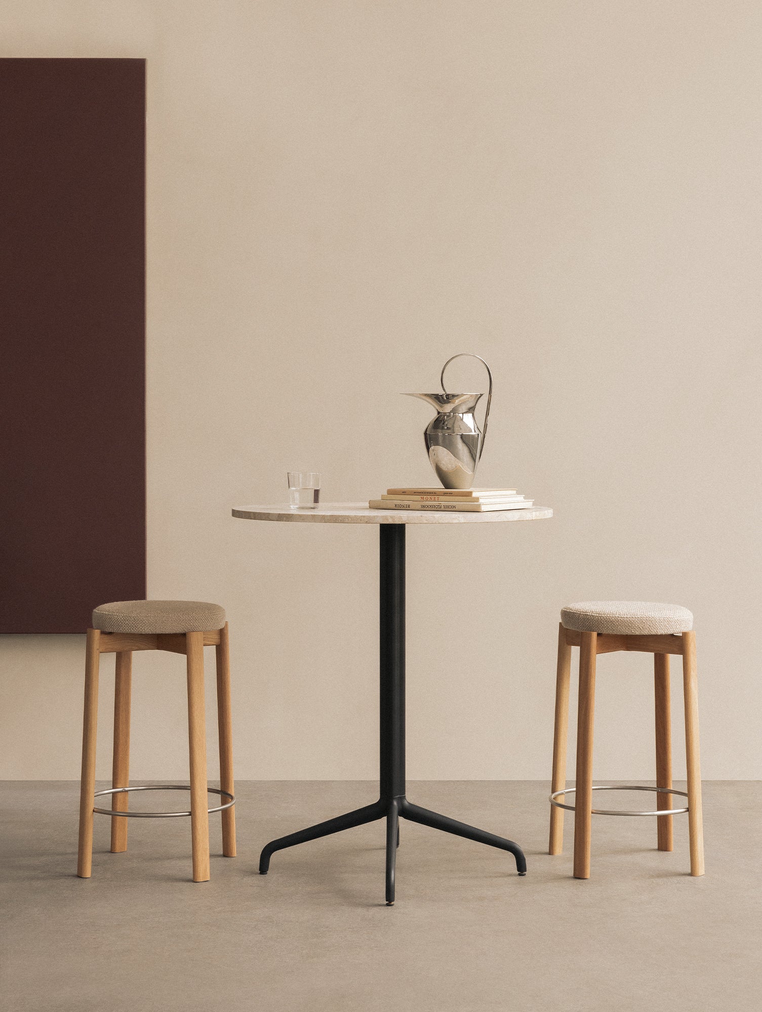 Passage Bar/Counter Stool Upholstered by Audo Copenhagen 