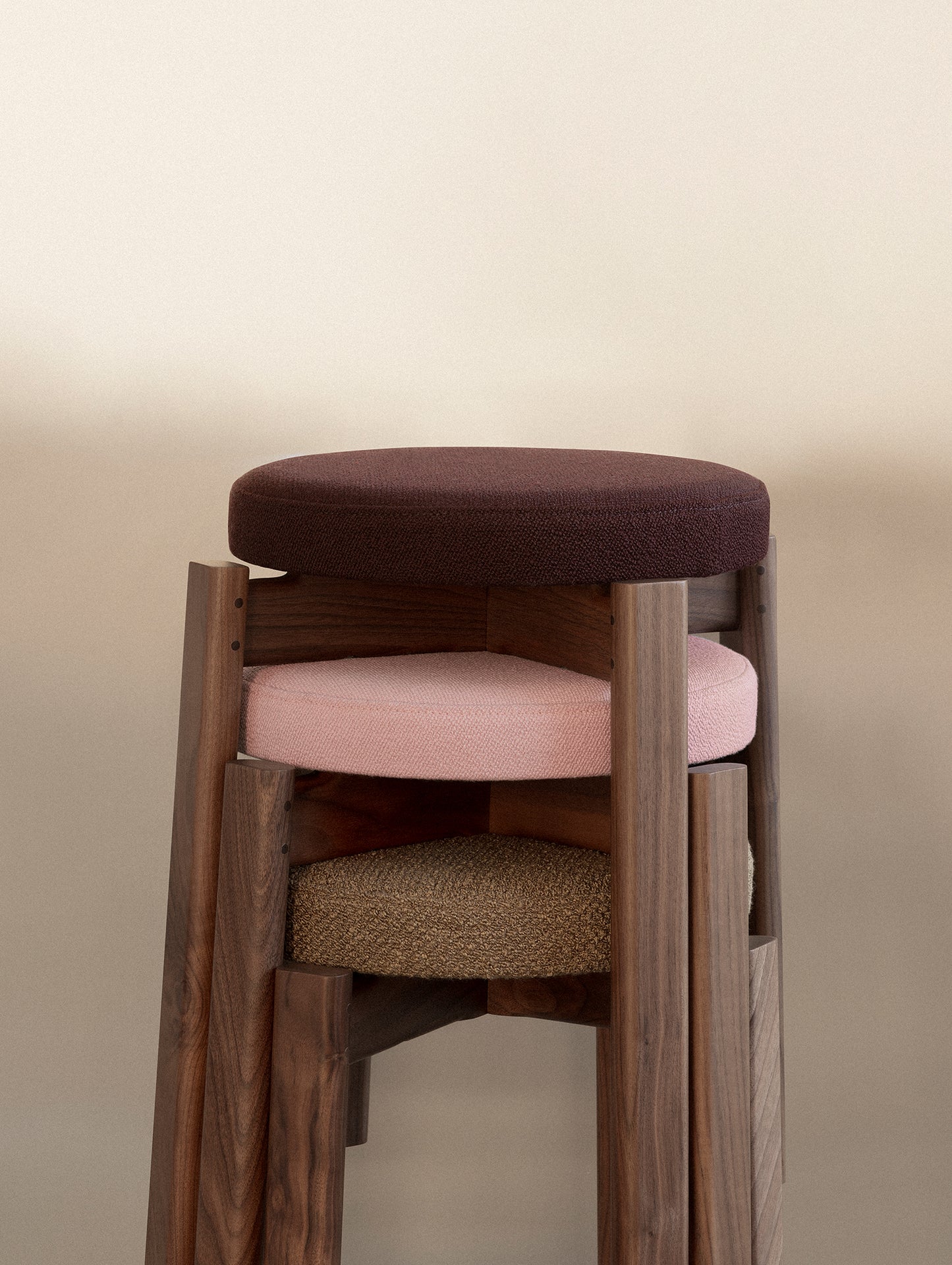 Passage Bar/Counter Stool Upholstered by Audo Copenhagen 