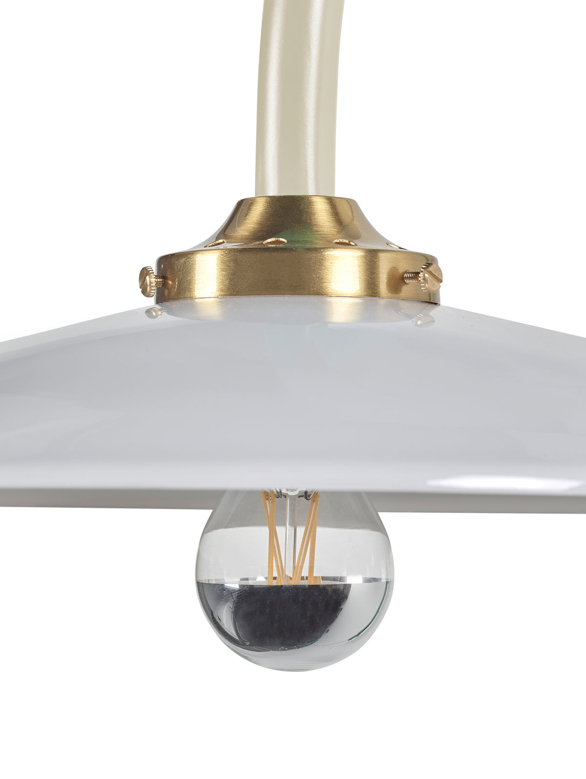 Hanging Lamp No.2 Mini by Valerie Objects - Ivory