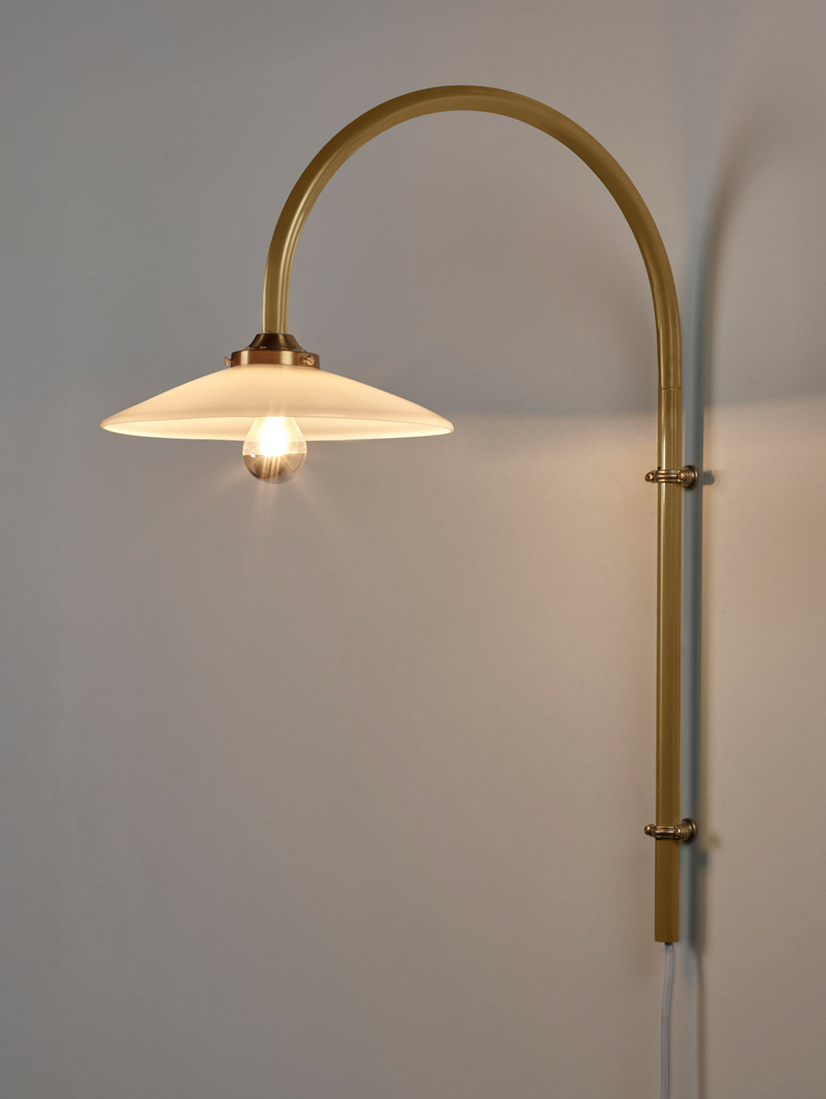 Hanging Lamp No.2 Mini by Valerie Objects - Unlacquered Brass