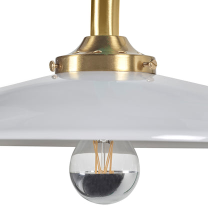 Hanging Lamp No.2 Mini by Valerie Objects - Unlacquered Brass