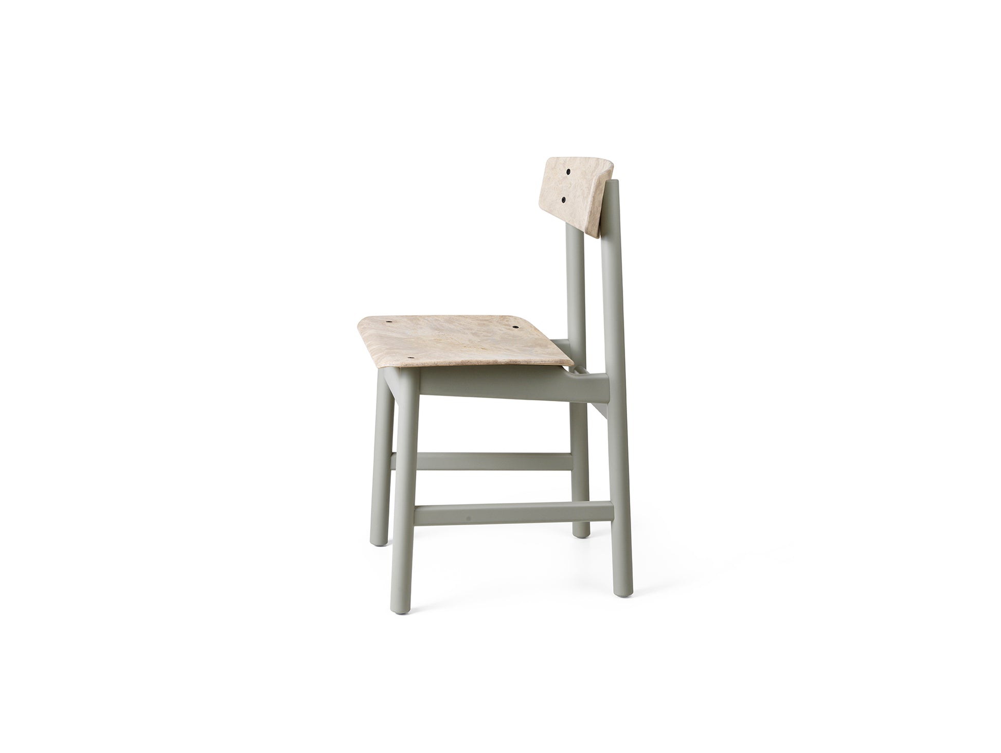 Conscious Chair 3162 by Mater - Grey Beech / Wood Waste Grey