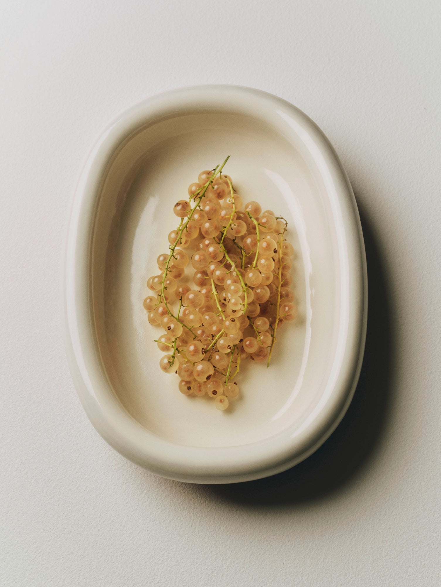 Barro Oval Dish by HAY - Off White