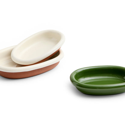 Barro Oval Dish by HAY  