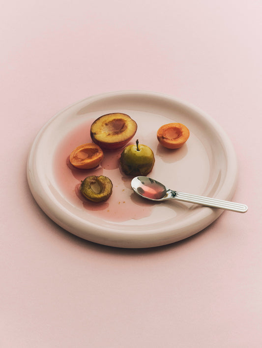 Barro Plate - Set of 2 by HAY - Pink