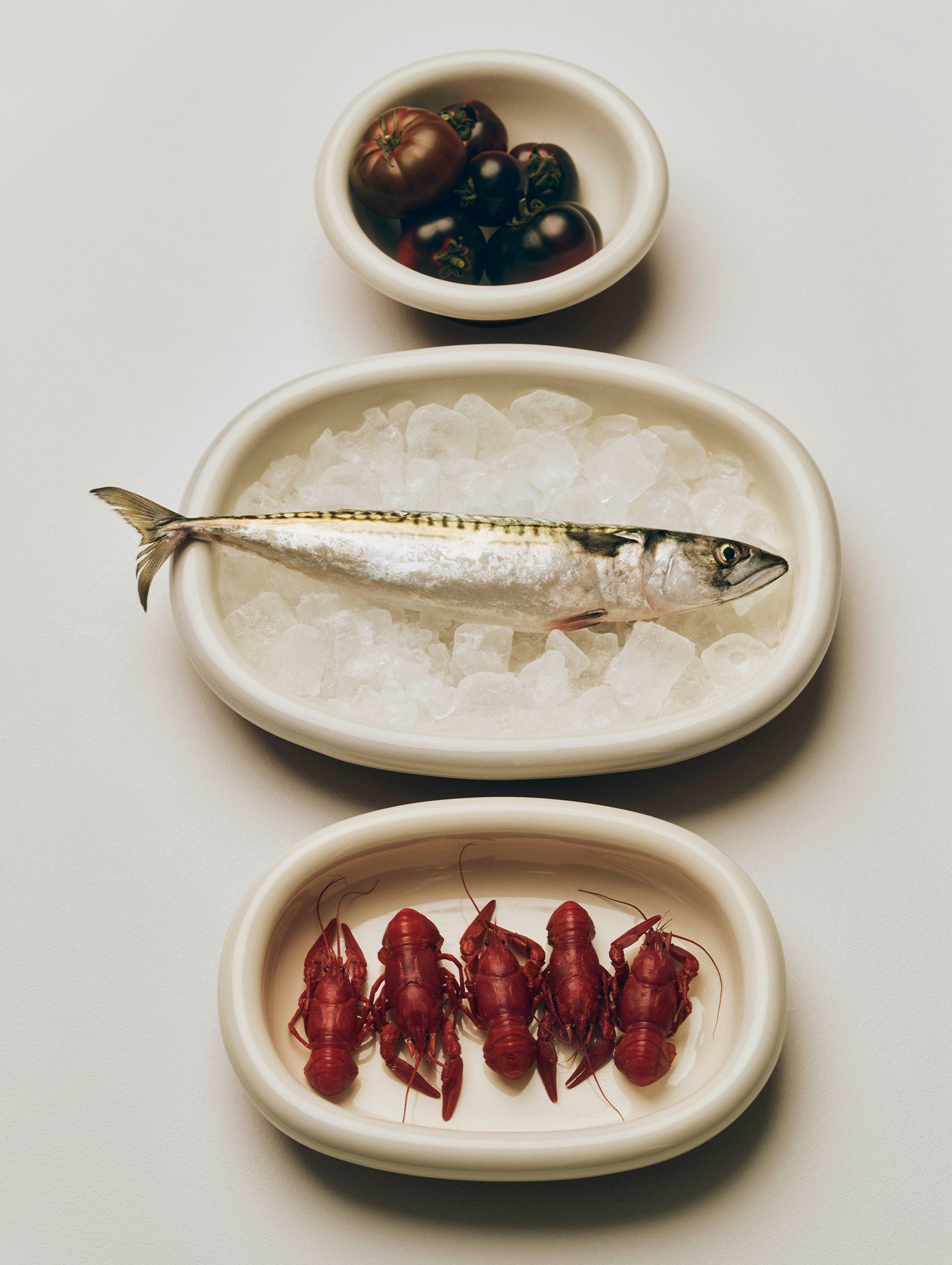 Barro Oval Dish by HAY - Off White