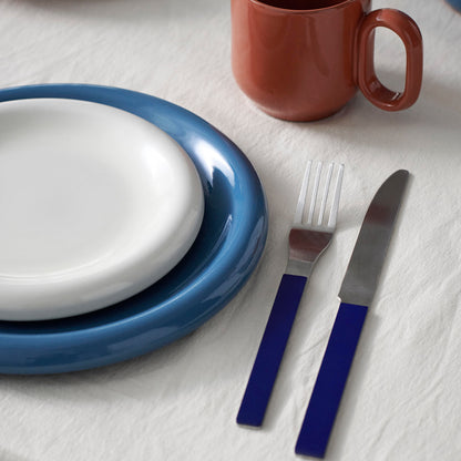 MVS Cutlery - Set of 4 by HAY - Dark Blue