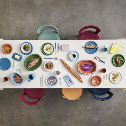 Barro Oval Dish by HAY 